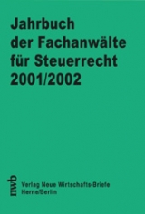 Jahrbuch der Fachanw&auml;lte f&uuml;r Steuerrecht