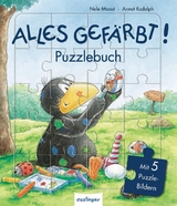 Der kleine Rabe Socke: Alles gef&auml;rbt! - Puzzlebuch - Nele Moost