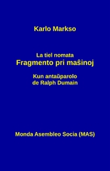 La tiel nomata fragmento pri maŝinoj - Karlo Markso