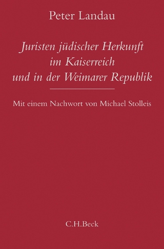 Juristen jüdischer Herkunft im Kaiserreich und in der Weimarer Republik