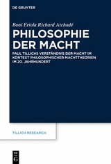Philosophie der Macht - Boni Eriola Richard Atchad&eacute;