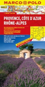 MARCO POLO Karte Frankreich Blatt 8 Provence, C&ocirc;te d'Azur, Rh&ocirc;ne-Alpes 1:300 000