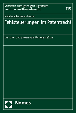 Fehlsteuerungen im Patentrecht
