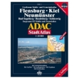 ADAC Stadtatlas Flensburg, Kiel, Neumünster - 
