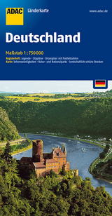 ADAC L&auml;nderKarte Deutschland 1:750 000