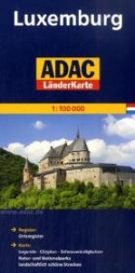 ADAC Länderkarte Luxemburg - 