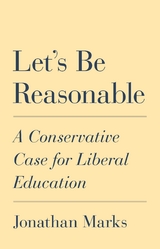 Let's Be Reasonable -  Jonathan Marks
