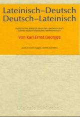 Lateinisch-Deutsch, Deutsch-Lateinisch - Karl E Georges