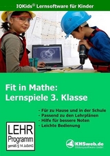 Fit in Mathe: Lernspiele 3. Klasse - Windows 10 / 8 / 7 / Vista / XP - Evelyn Heim