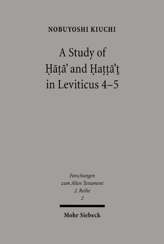 A Study of Hata' and Hatta't in Leviticus 4-5
