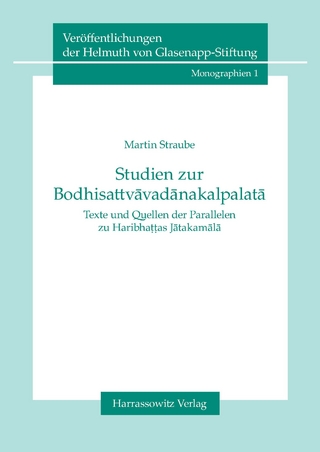 Studien zur Bodhisattvavadanakalpalata