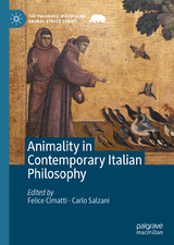 Animality in Contemporary Italian Philosophy - 