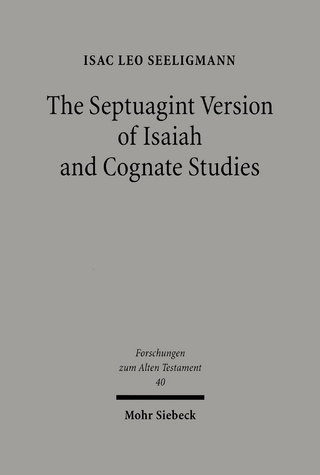 The Septuagint Version of Isaiah and Cognate Studies