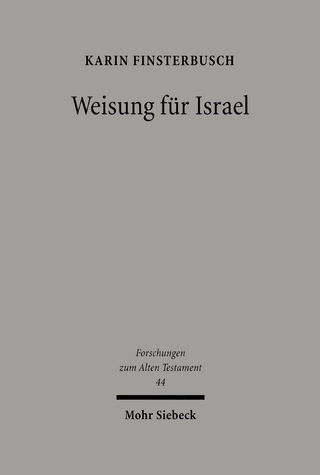 Weisung für Israel