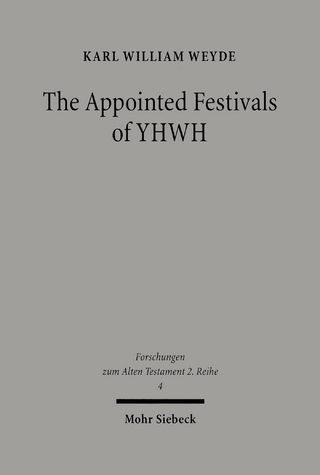 The Appointed Festivals of YHWH