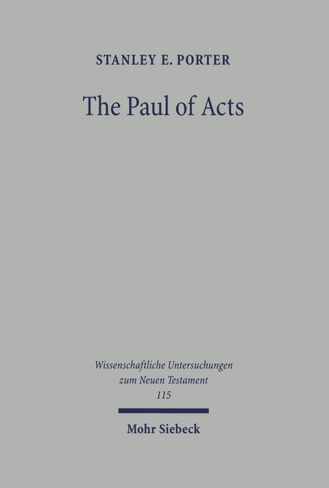 The Paul of Acts -  Stanley E. Porter