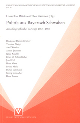 Politik aus Bayerisch-Schwaben - Hildegard Hamm-Br&uuml;cher, Theo Waigel, Axel Wernitz