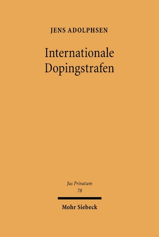Internationale Dopingstrafen