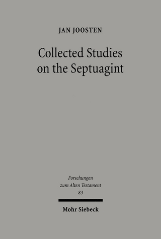 Collected Studies on the Septuagint