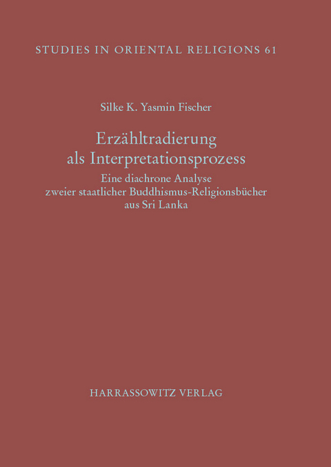 Erz&auml;hltradierung als Interpretationsprozess -  Silke K. Yasmin Fischer