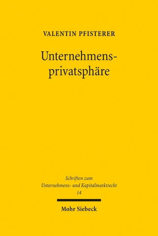 Unternehmensprivatsphäre