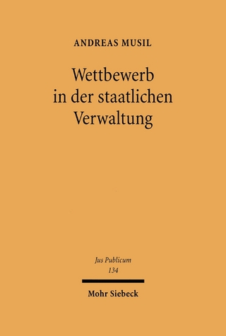 Wettbewerb in der staatlichen Verwaltung