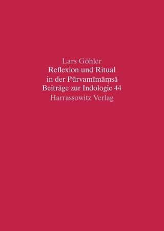 Reflexion und Ritual in der Purvamimamsa
