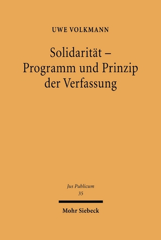 Solidarität - Programm und Prinzip der Verfassung