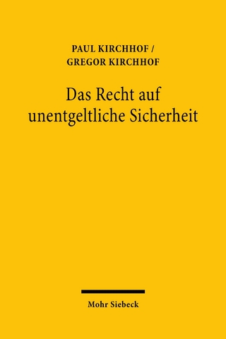 Das Recht auf unentgeltliche Sicherheit