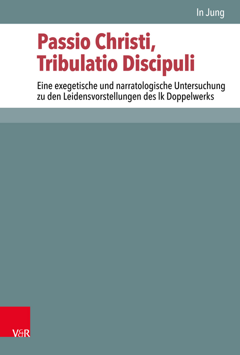Passio Christi, Tribulatio Discipuli -  In Jung