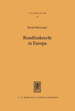 Rundfunkrecht in Europa
