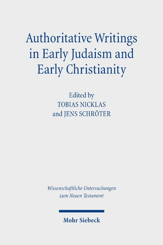 Authoritative Writings in Early Judaism and Early Christianity