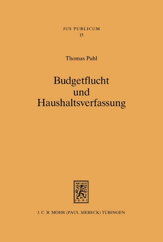 Budgetflucht und Haushaltsverfassung