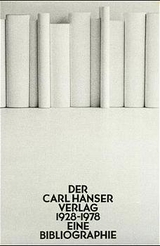 Der Carl Hanser Verlag 1928-1978 - 