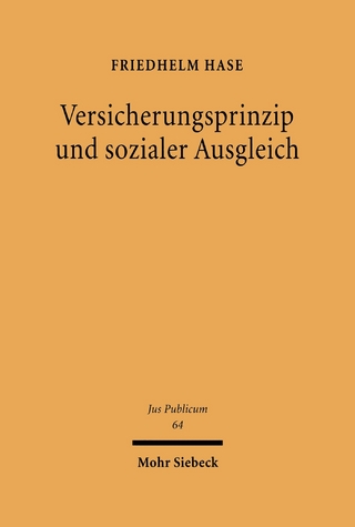 Versicherungsprinzip und sozialer Ausgleich