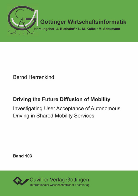 Driving the Future Diffusion of Mobility -  Bernd Herrenkind