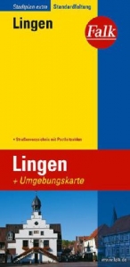 Falk Stadtplan Extra Standardfaltung Lingen 1:20 000