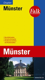 Falk Cityplan M&uuml;nster 1:20 000