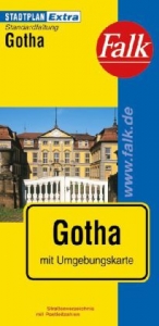 Falk Stadtplan Extra Standardfaltung Gotha 1:16 000