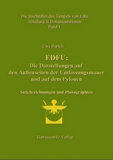 Die Inschriften des Tempels von Edfu / Edfu: Die Darstellungen auf den Au&szlig;enseiten der Umfassungsmauer und auf den Pylonen. Abteilung II Dokumentation - Uwe Bartels