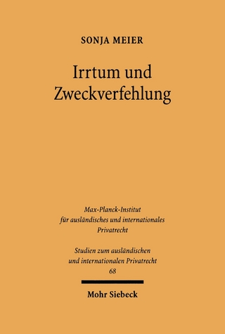 Irrtum und Zweckverfehlung