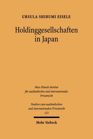Holdinggesellschaften in Japan