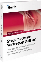 Steueroptimale Vertragsgestaltung - 