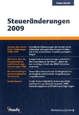 PwC Steueränderungen 2009 - 