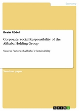 Corporate Social Responsibility of the Alibaba Holding Group - Kevin Rödel