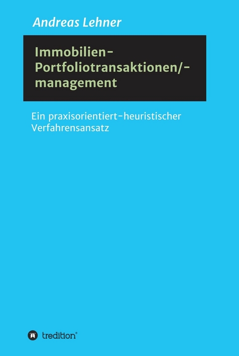 Immobilien-Portfoliotransaktionen-/ management -  Andreas Lehner