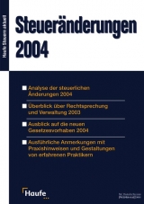 Steuer&auml;nderungen 2004