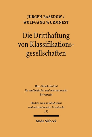 Die Dritthaftung von Klassifikationsgesellschaften