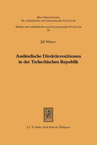 Ausländische Direktinvestitionen in der Tschechischen Republik