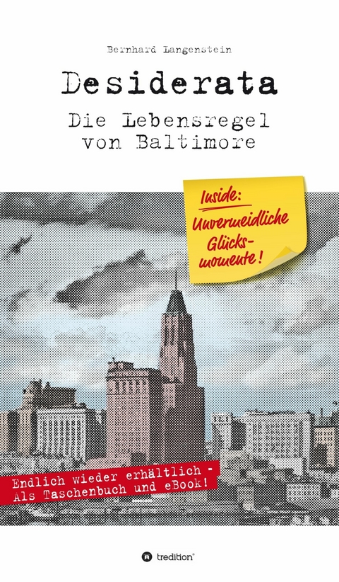 Desiderata -  Bernhard Langenstein